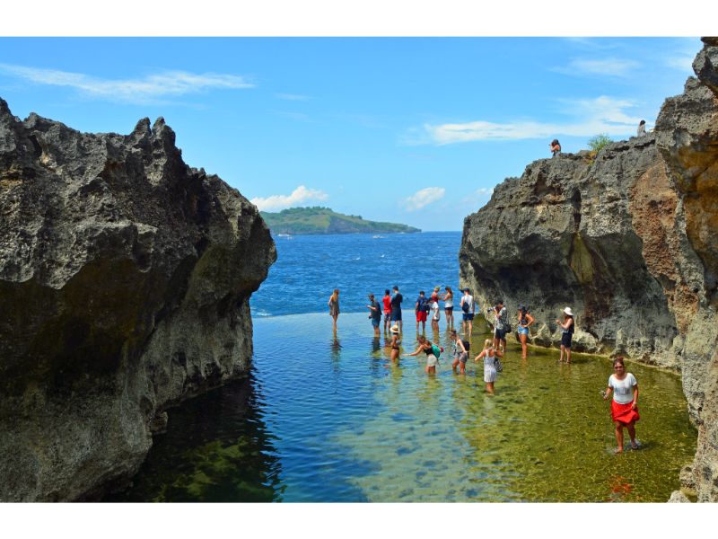 nusa penida angel beach billabong