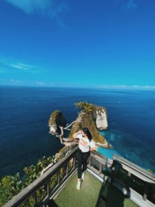 Kelingking from the cliff