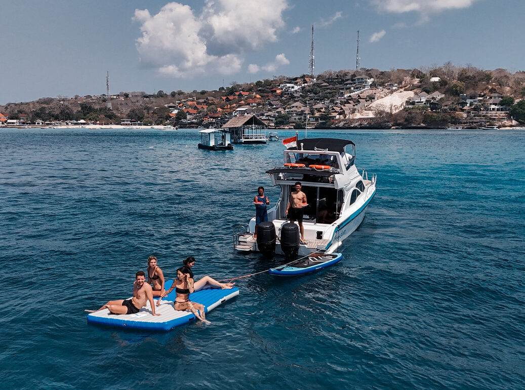 Relaxing on a Private Yacht
